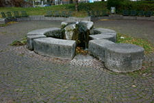 Brunnen am Olympiazentrum